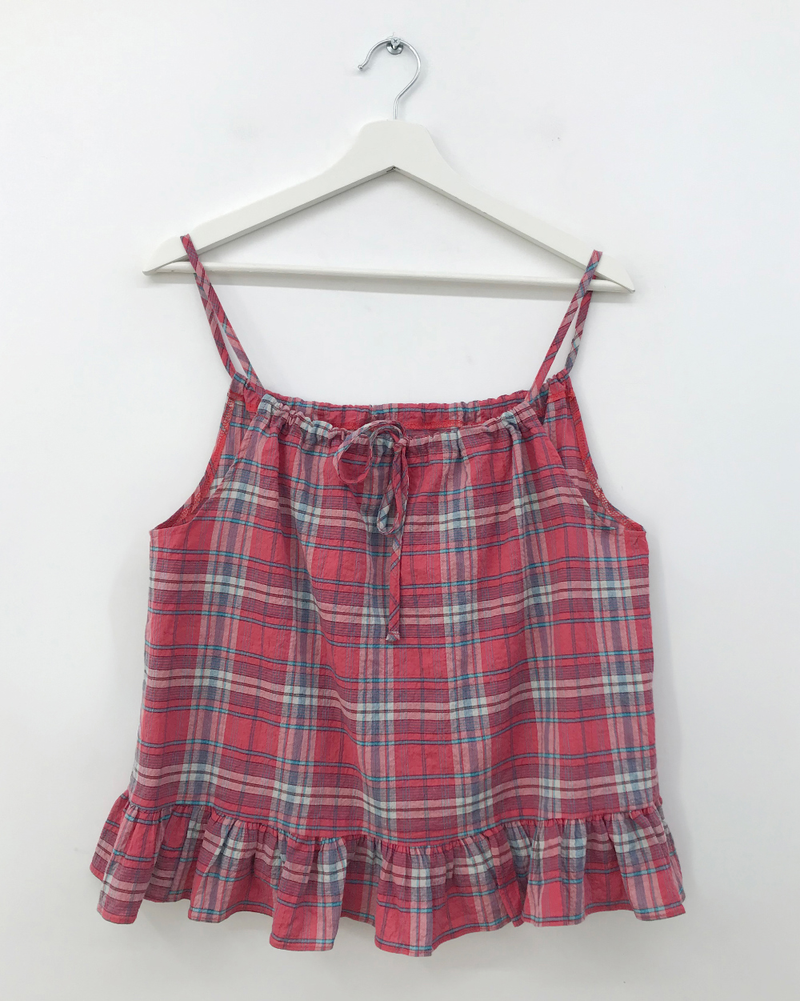 Maiden Check Sleeveless (2color)