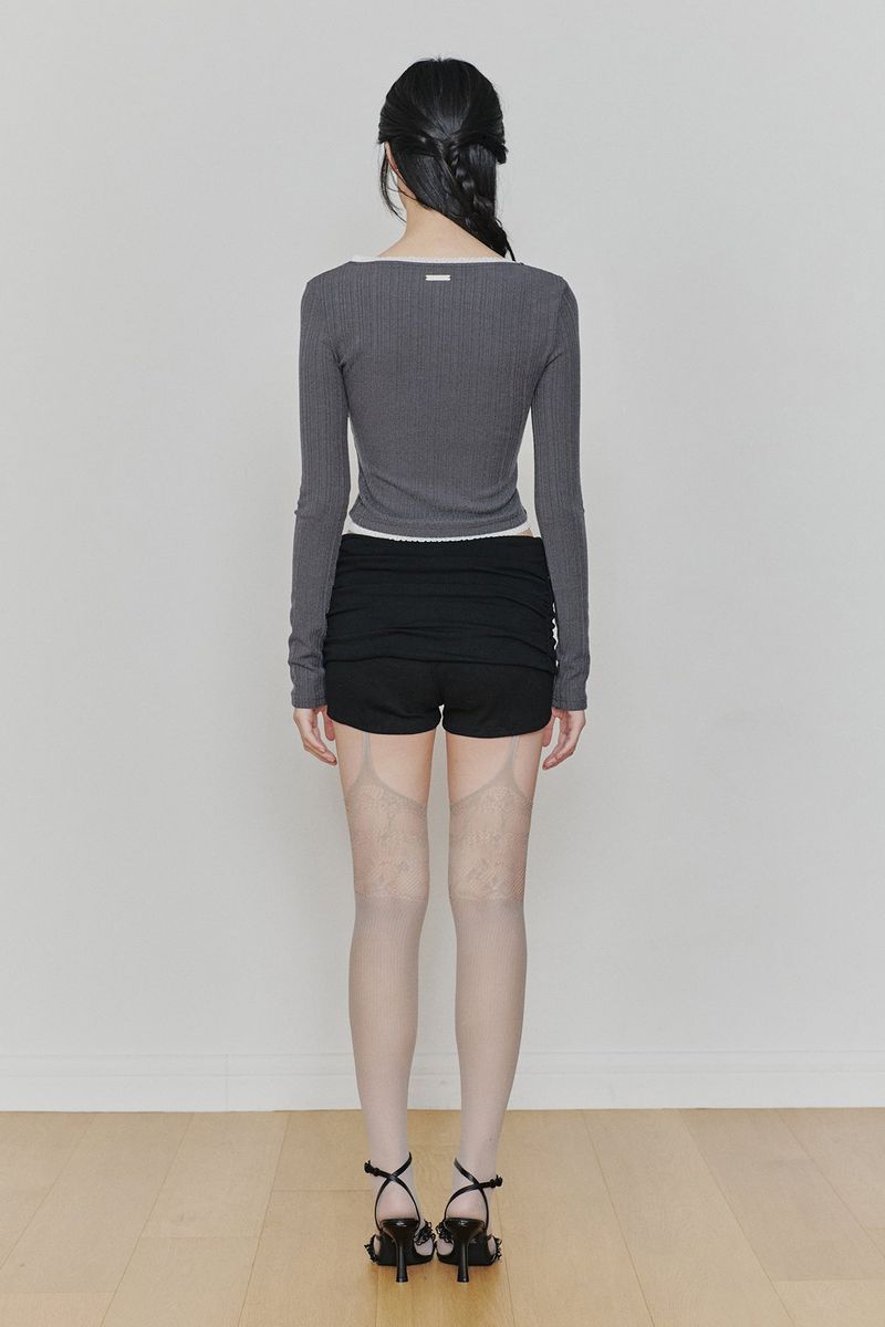 RUBY HOOK SHORTS (SS ver.) black