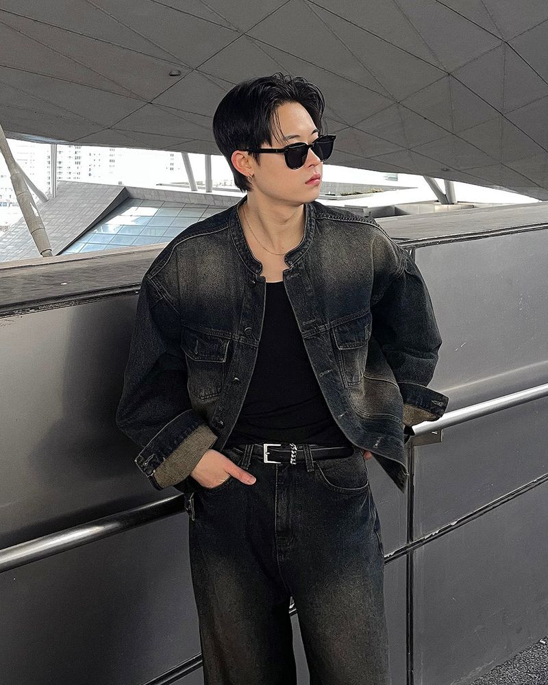 MG727 Garment Dining Denim Jacket (3 colors)