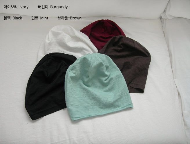 Komayo Summer Basic Plain Beanie