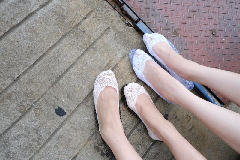 candy lace socks
