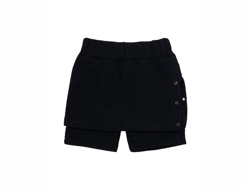 knit eyelet skirt pants (2color)