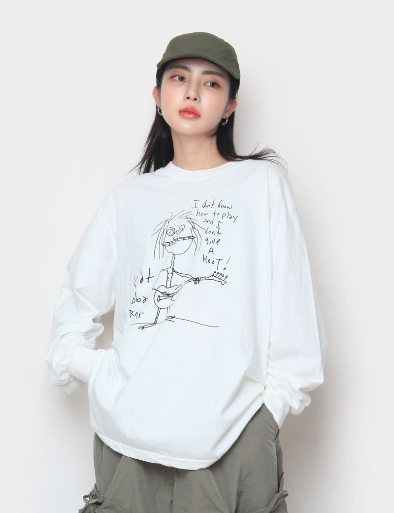 nutellike(ヌテールライク)の「Rockstar Long Sleeve T(Tops)」