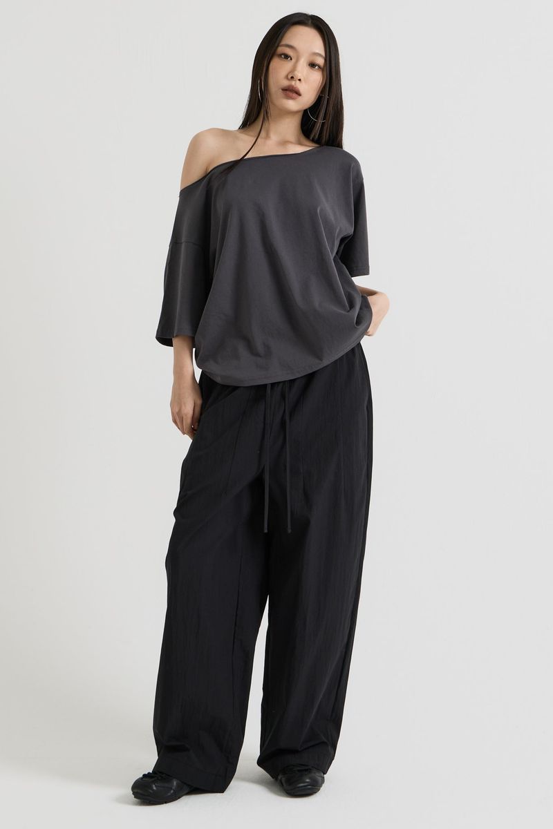 vadefy（ベイディフィー）の「Cotton wide banding pants, Black（Pants）」