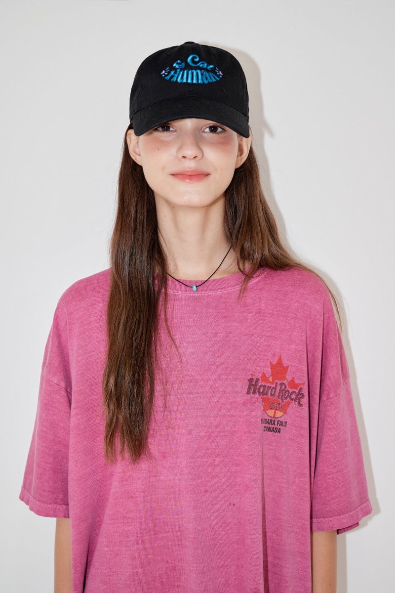 AND CAT BALL CAP_BLACK