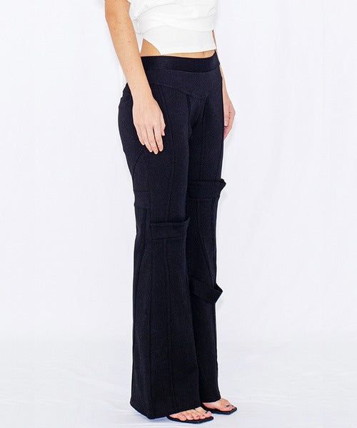 SWITCHING JERSEY PANTS