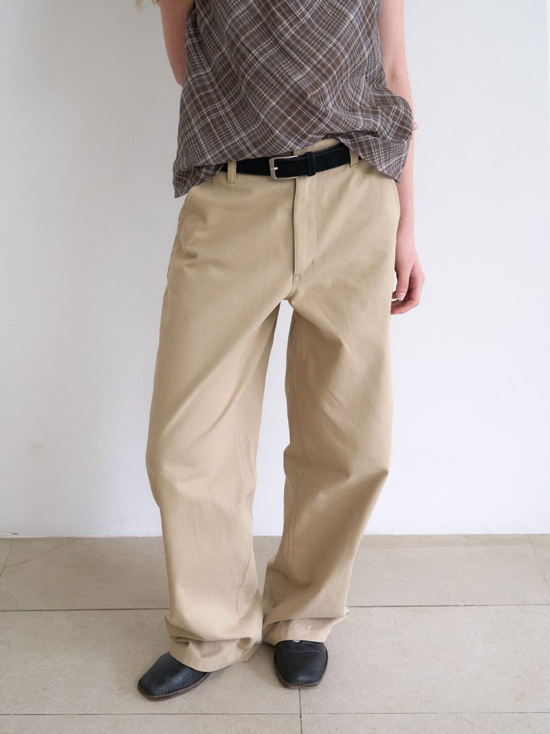 Not your rose（ノットユアローズ）の「Hazel wide pants (Beige)（Pants）」