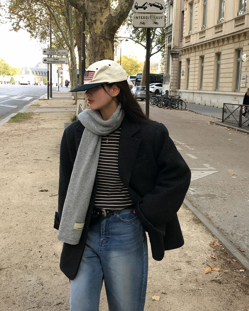 [ORIGINAL] Linton Herringbone Wool Jacket