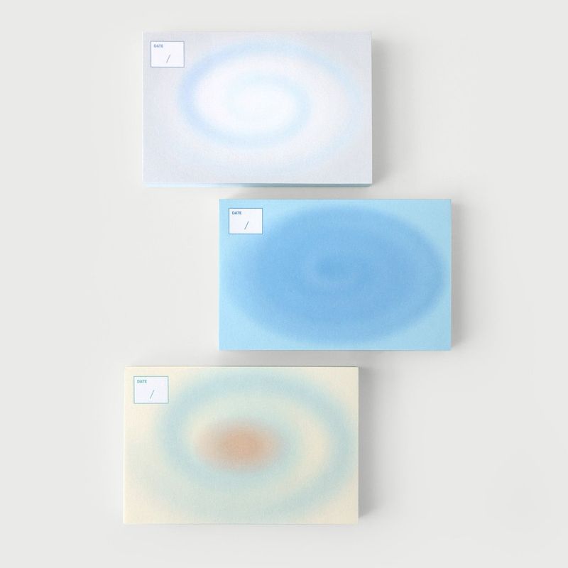 oab air memo set / 3 pieces