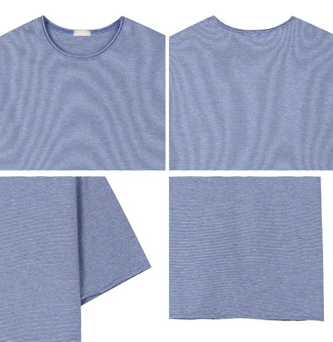 Ferrer Rolling Stripe Short Sleeve Tee
