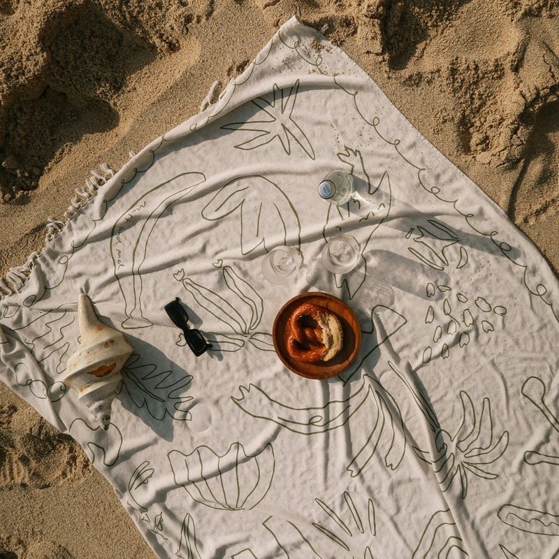 [Eco blanket] Camino - Natural