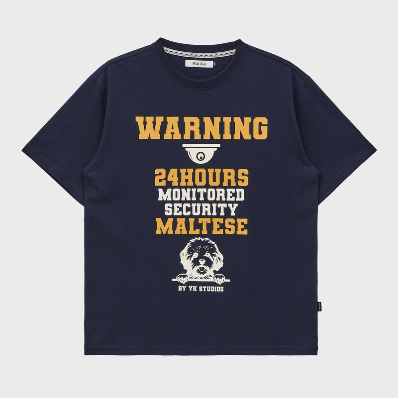 Maltese CCTV half sleeve T-shirt