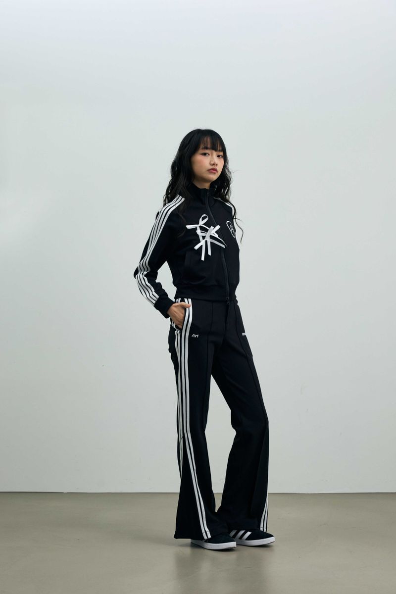 JOEL JERSEY TRACK TOP / BLACK