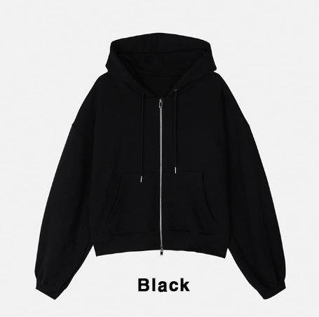 Tempo Crop Hoodie Zip-Up