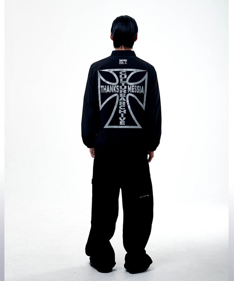 SILVER CROSS COACH JACKET-BLACK