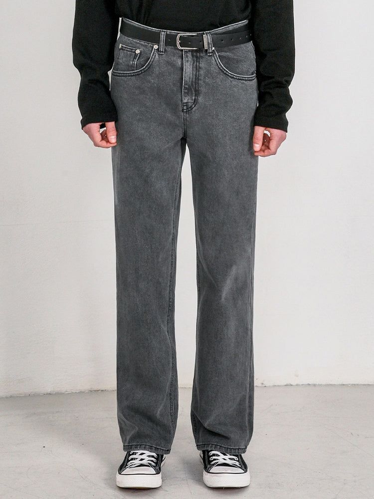 WAAR(ワル)の「M160 WIDE DENIM PANTS_GRAY(Pants)」