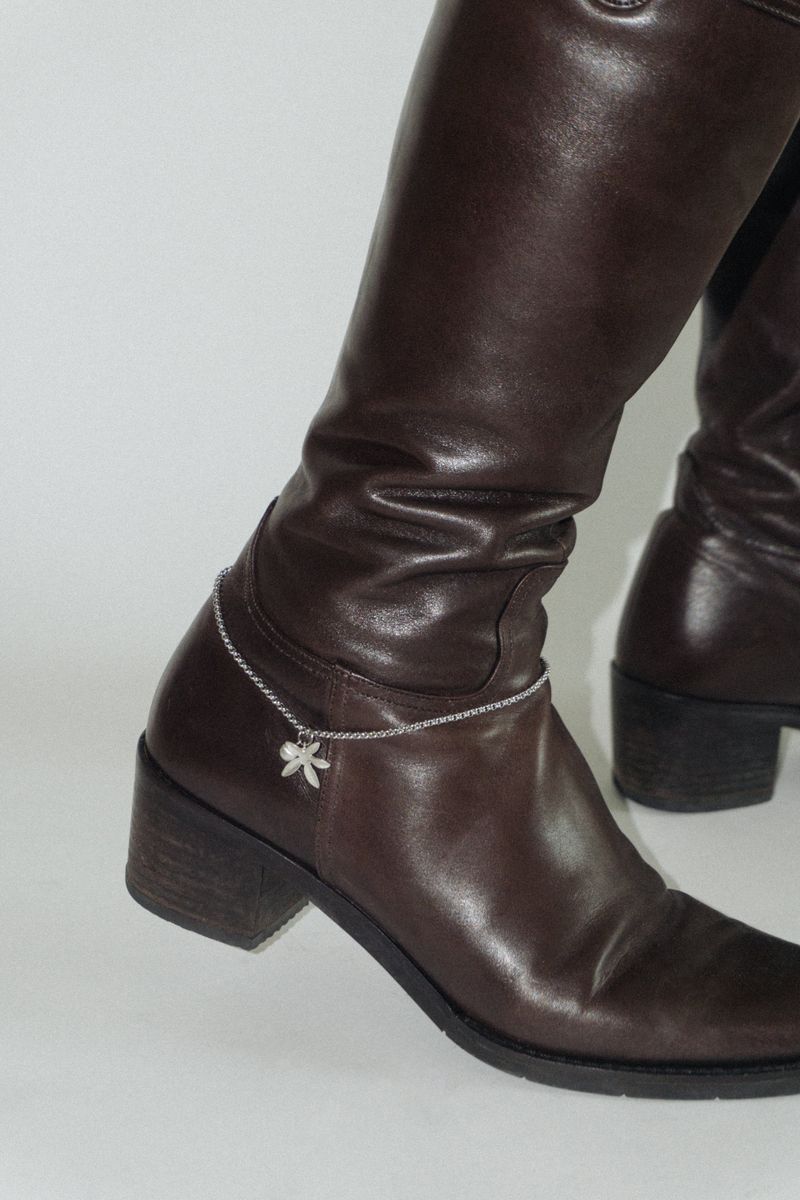 Jasmine boot anklet