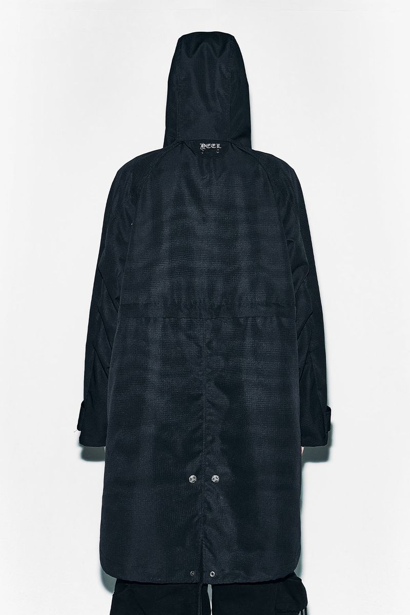 CANTON HOODIE FIELD JACKET BLACK