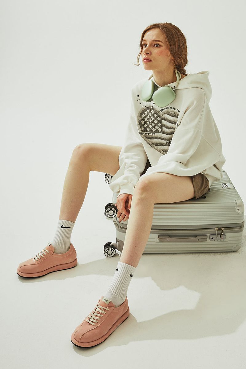 SANDY SUEDE SNEAKERS_5COLORS