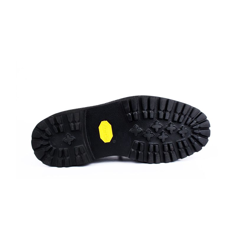DAVID STONE HIGH-SOLE DERBY SHOES  new vibram commando sole