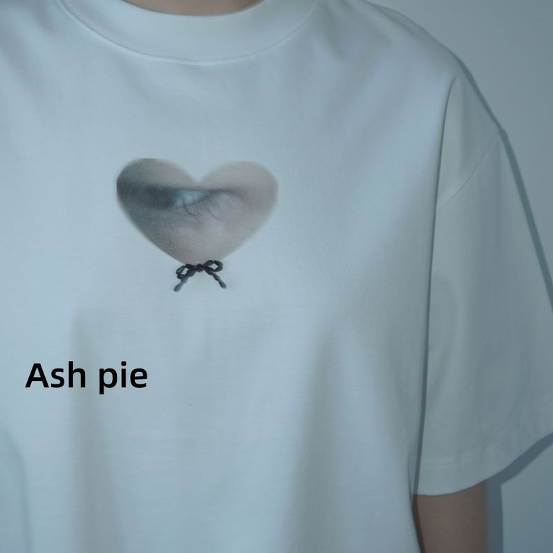 Printed loose T-shirt
