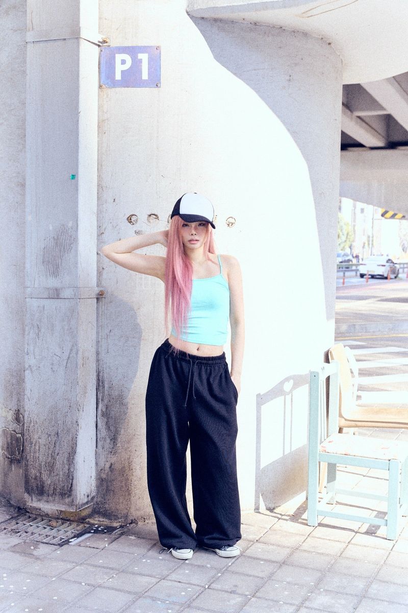 Puffy Angel Cap (black)