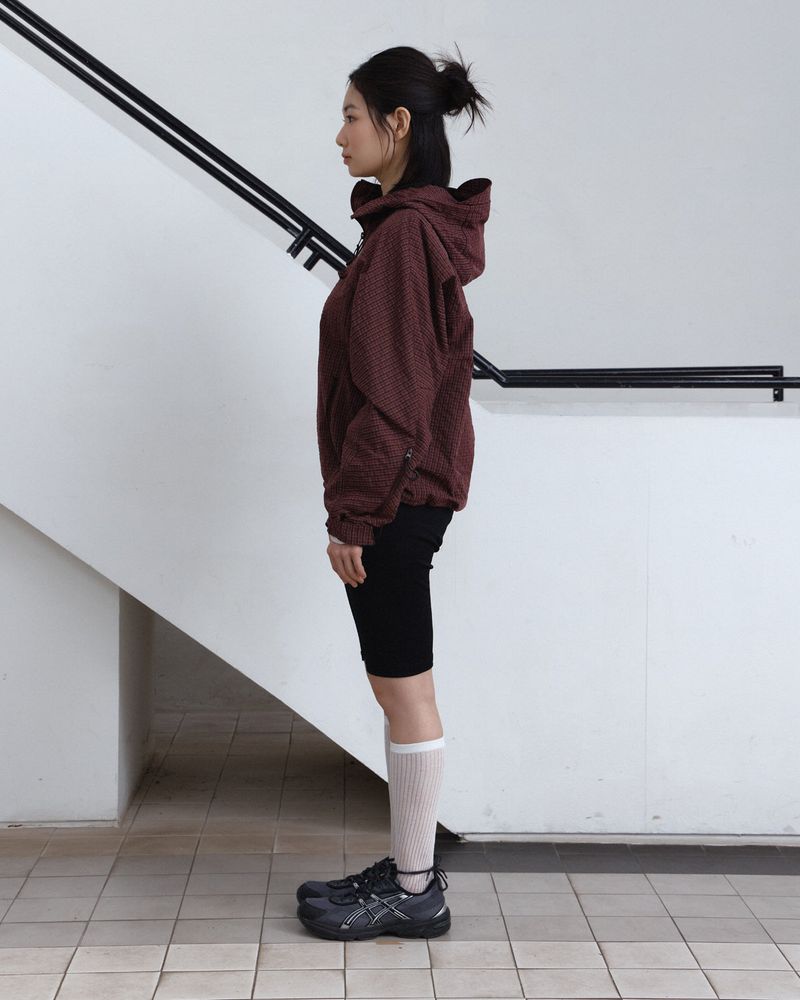 Plaid Light Tech Wind Jacket