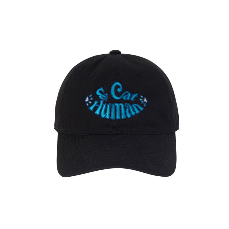 AND CAT BALL CAP_BLACK