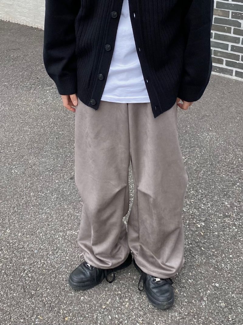 Dan Suede Balloon Pants 3C