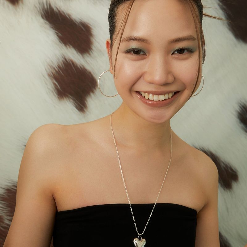 simple circular earring