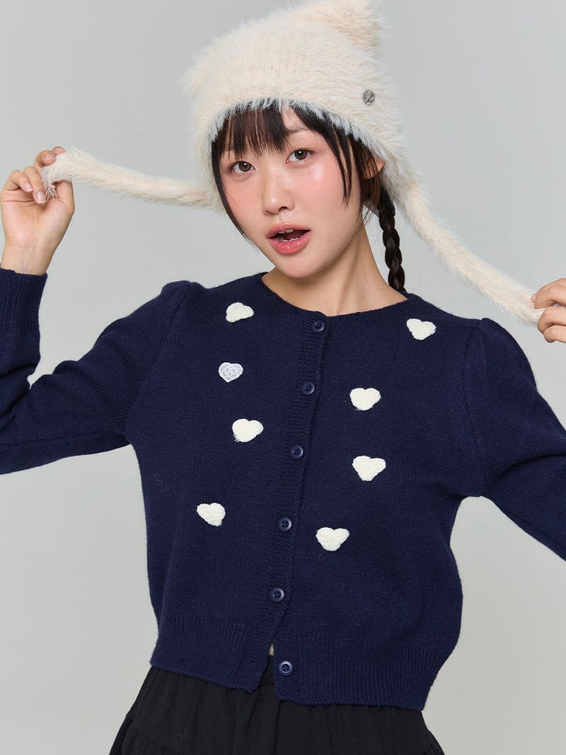 ADORE BELLE(アドールベル)の「TWO-WAY A EMBROIDERED CARDIGAN - IVORY(Tops)」
