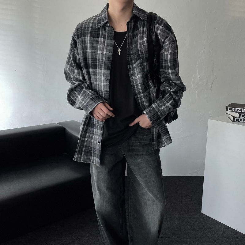 COZINESS（コジネス）の「LC Four Seasons Check Over Shirt (3 colors)（Tops）」
