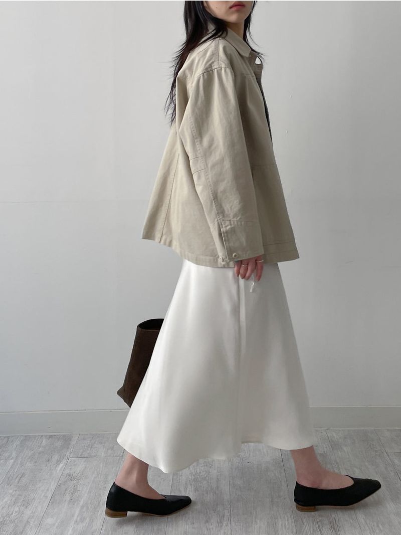 Betty Cotton Work Half Jacket