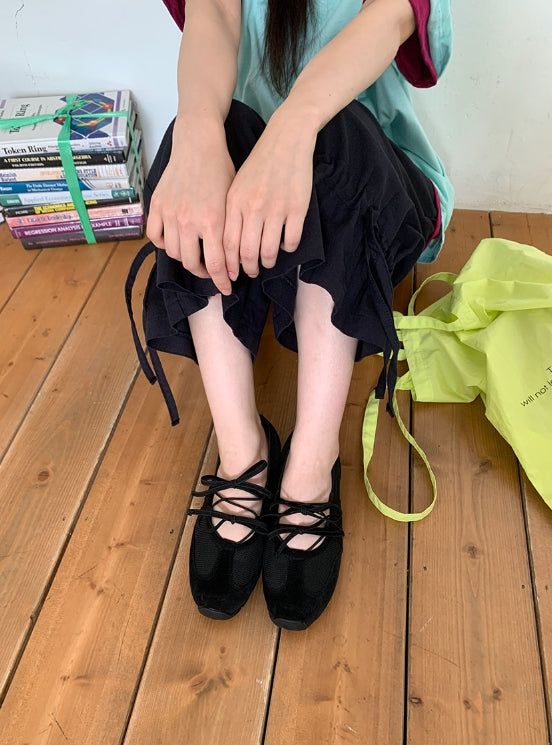 BAON(バオン)の「Nagi Ribbon Strap Mary Jane(Shoes)」