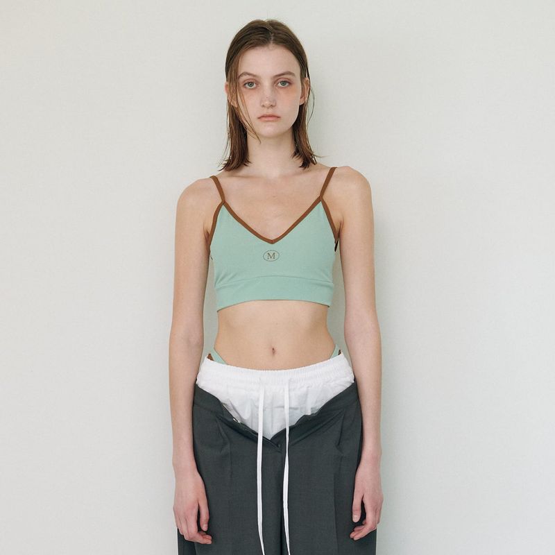 MOIFAIRE（モイフェア）の「 SYMBOL LOGO BIKINI, MINT（Swimwear）」
