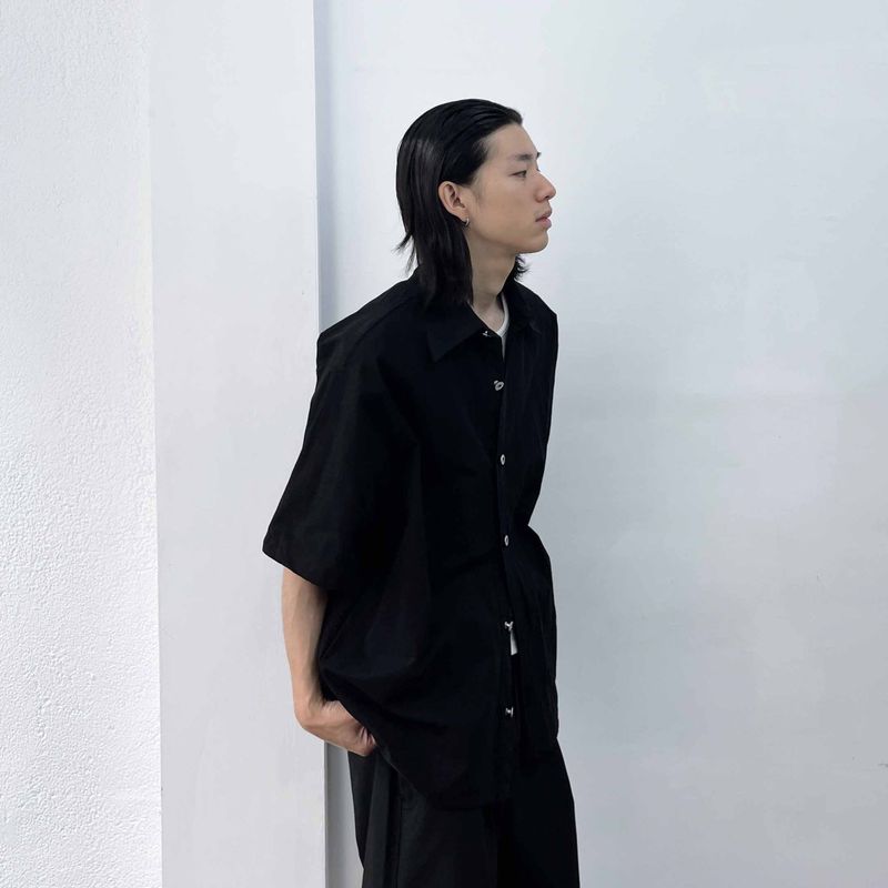 Slouchy Long-line shirt