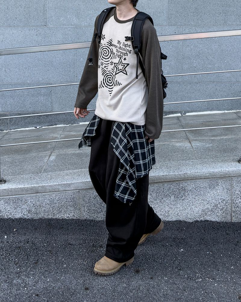 Hayden Shirt Layered Sweatpants