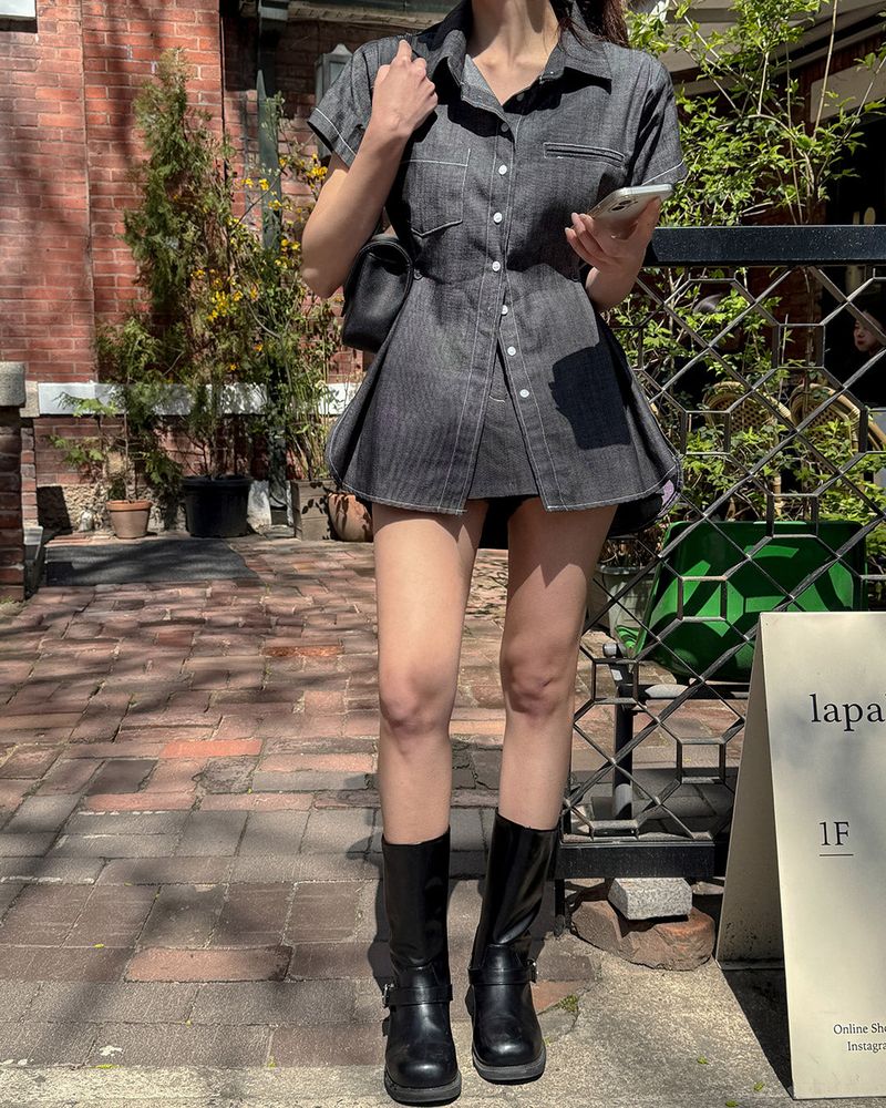 Tenbin mini skirt