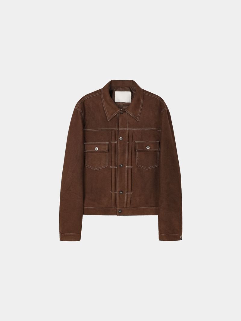 Add suede tracker jacket