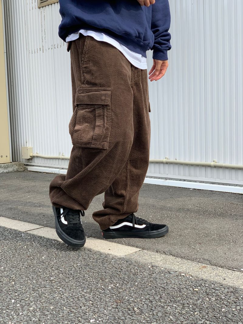 Loose Fit Corduroy Cargo