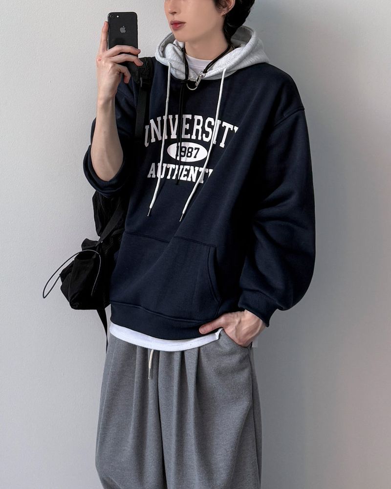 Eyes Two-Tone Over Hoodie