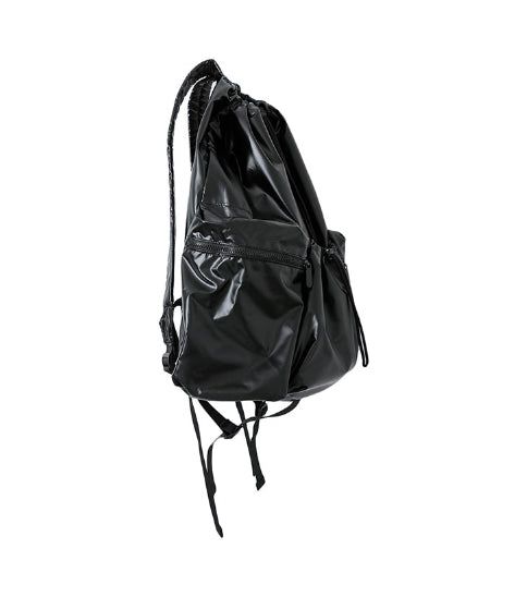 Glossy String Pocket Backpack
