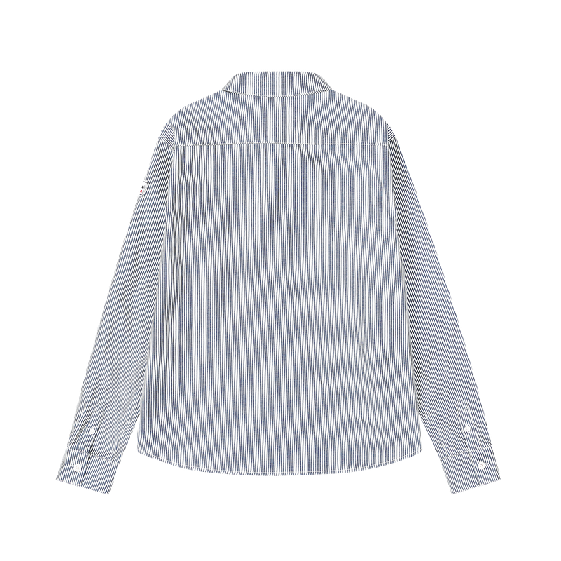 REGION MOTORS CLUB FLANNEL WAPPEN SHIRTS JACKET (NAVY)