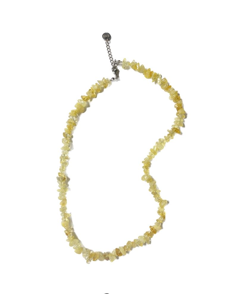 gemstone necklace (6color)