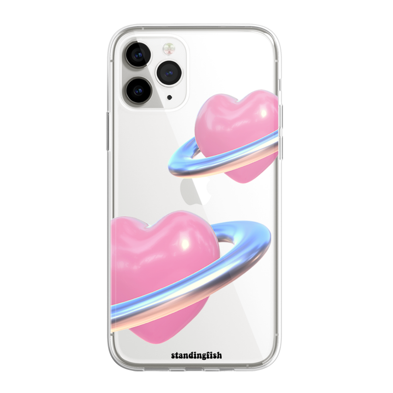 heart planet P3 phone case
