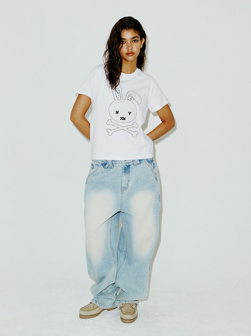 BUNNY TEE WHITE