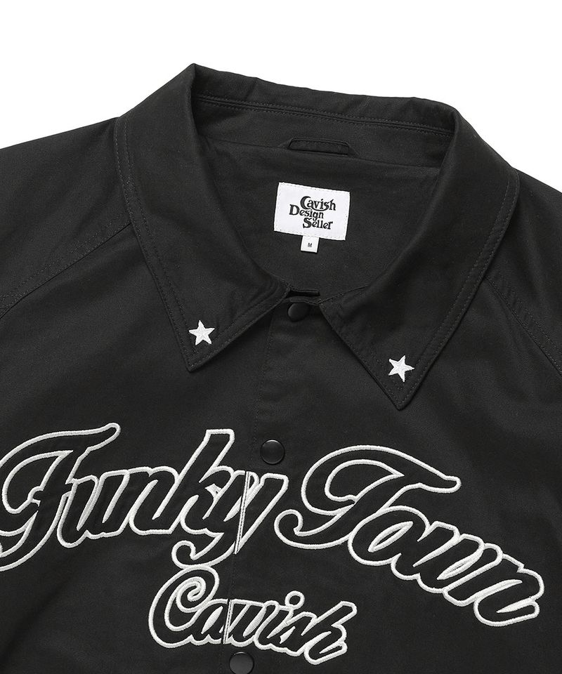 FUNKY TOWN BOMBER JACKET BLACK(CV2DSUJ240A)