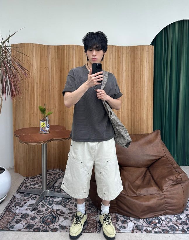 Hardin Double Knee Bermuda Pants