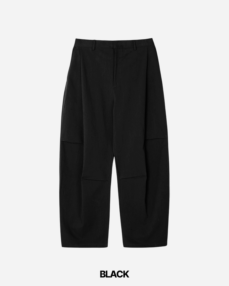 Tony Curved Cotton Pants