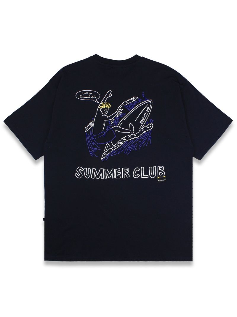 peaceoffclub（ピースオフクラブ）の「Surfer_Boy Short Sleeve Tee NAVY（Tops）」